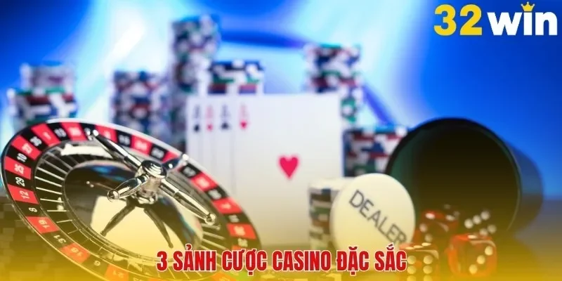 Điểm danh các sảnh game nổi bật tại 32Win